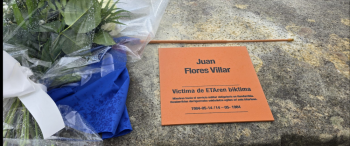 Placas en memoria de las víctimas del terrorismo OCTUBRE 2025